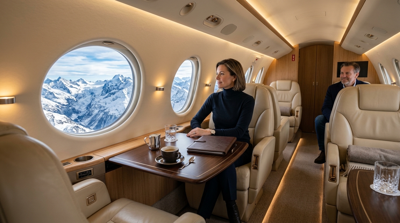 Davos by Private Jet: The Insider's Guide to Flying to the World Economic Forum in 2027